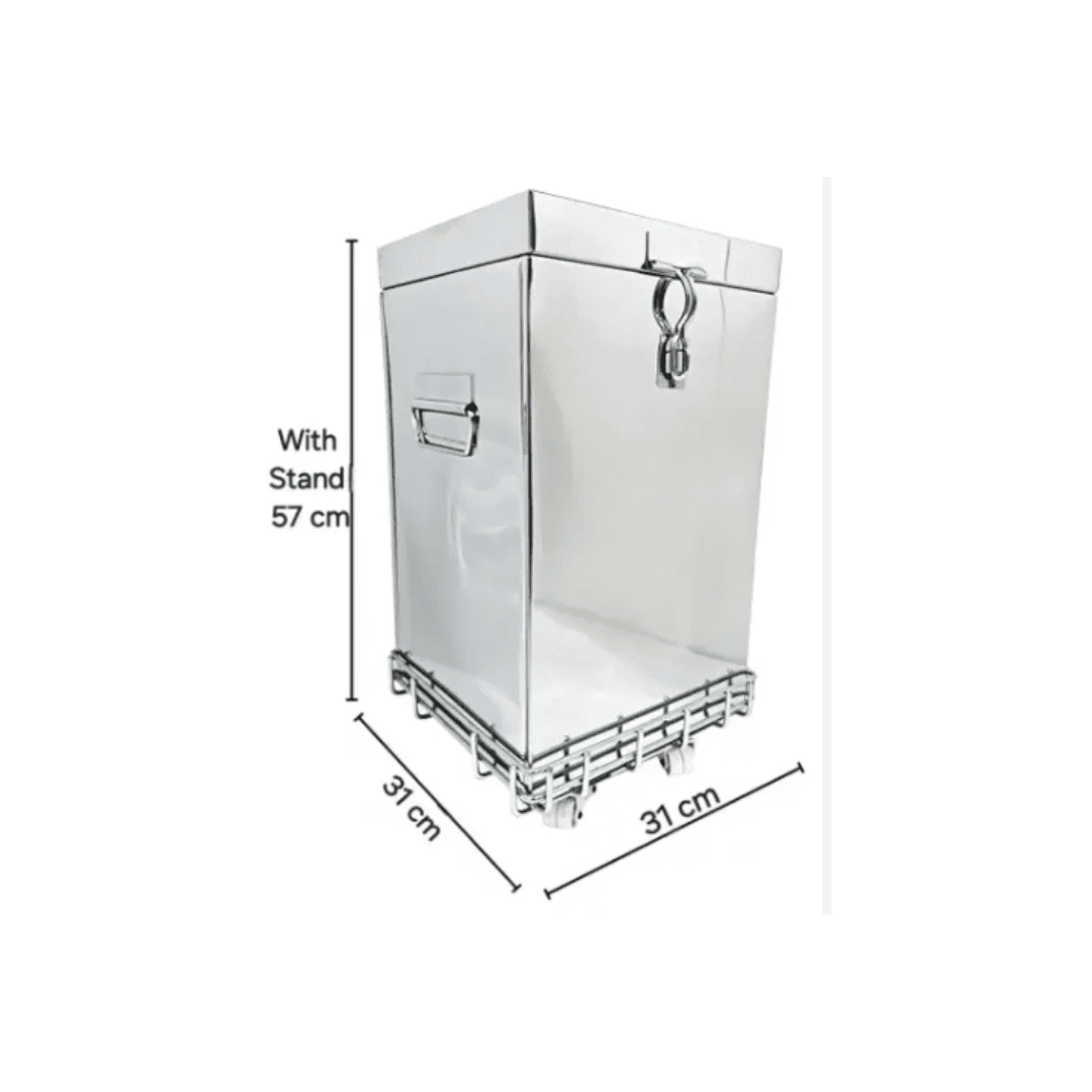 Stainless Steel Pipda (Large Storage Container) - Image 3 | Stainless Steel