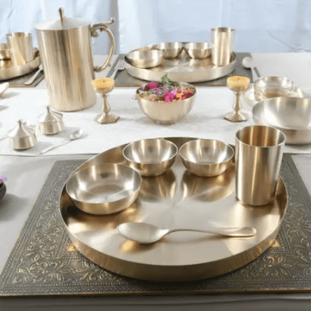 The Journey of a Kansa Dinner Set: From Artisans to Your Table