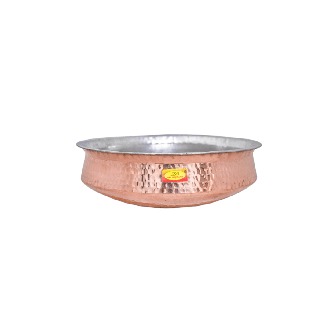 Copper Biryani Vessel | Sambhavnath Steel, Ahmedabad